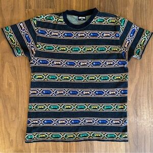 Icecream Navy and Multicolor Patterned Sweater